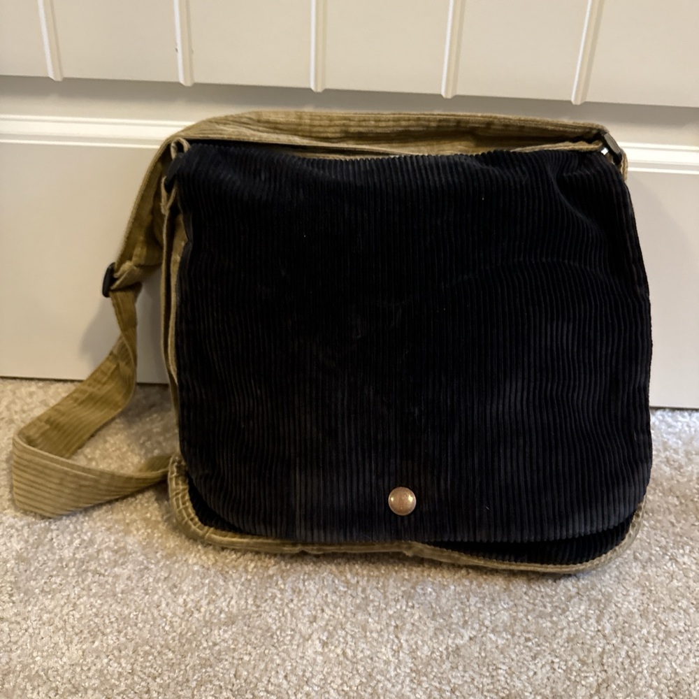 One Of A Kind Men’s Corduroy Crossbody Bag
